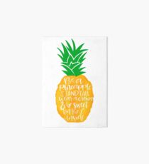 Ananas Galeriedruck