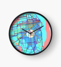 Jane in San Francisco Clock