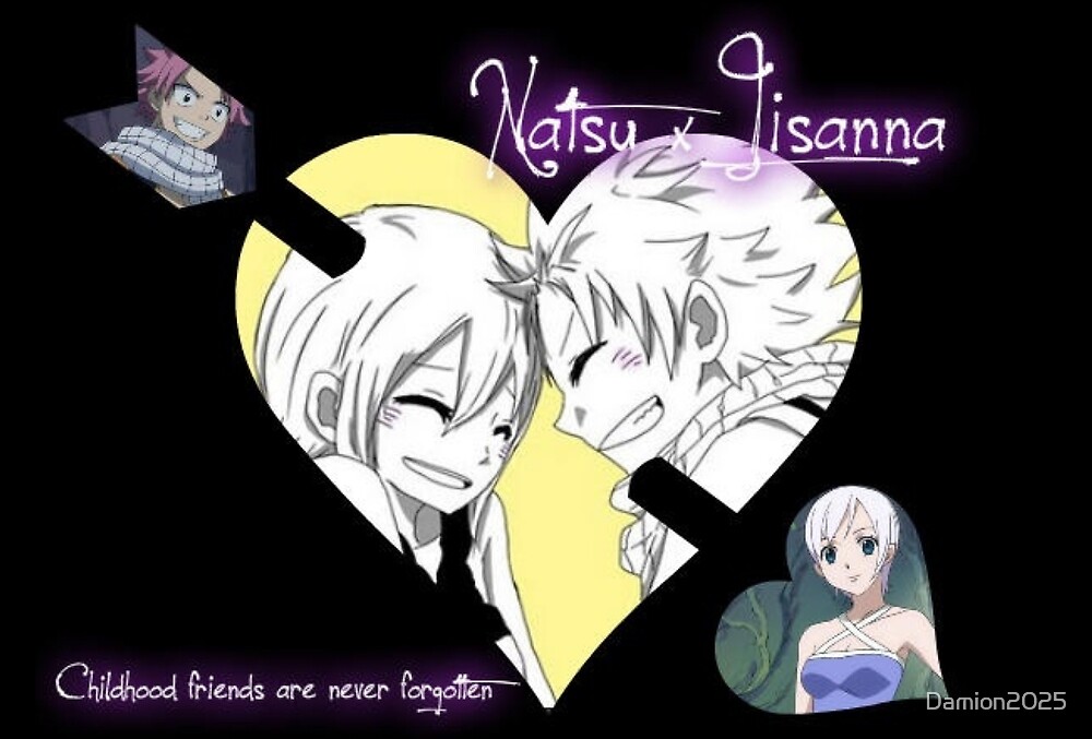 Fairy Tail Natsu And Lisanna By Damion2025 Redbubble