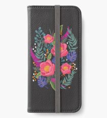 Night Blossom art print iPhone Wallet/Case/Skin