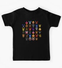 NEW - FNAF Multiple Animatronics - (Dec 2016) - Pixel art Kids Tee