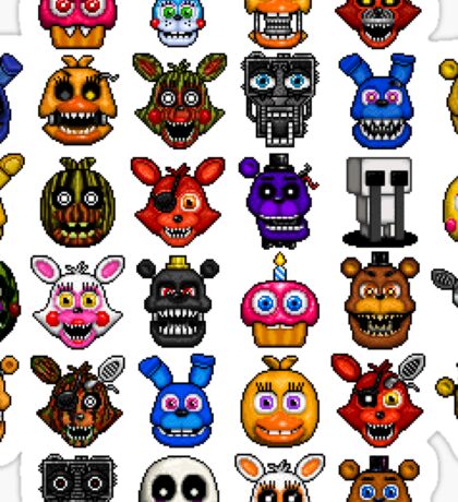 Fnaf: Stickers | Redbubble