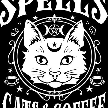 Artwork thumbnail, Spells, Cats & Coffee by gothicrose10