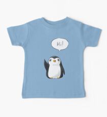Hi Penguin Baby Tee