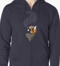 Fox Tea Zipped Hoodie