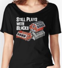 Still Plays With Blocks Relaxed Fit T-Shirt