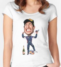 Daniel Ricciardo 2017 Women's Fitted Scoop T-Shirt