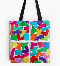 COLOR COMPOSITIONS WITH FIGURES Tote Bag