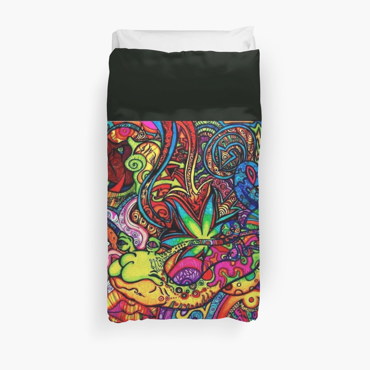  trippy Duvet Covers by scumwilliams5 Redbubble