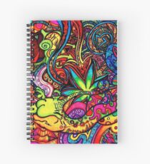 trippy Spiral Notebook