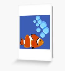 CLOWNFISH Greeting Card