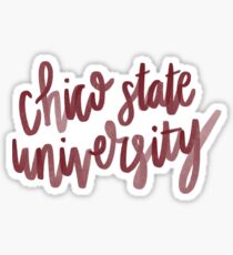 Chico State University Sticker