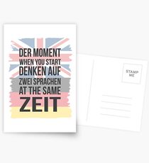 Der Moment (Brit Version) Postcards