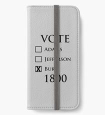 Stimme Burr! iPhone Flip-Case/Hülle/Klebefolie