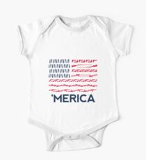 'MERICA and Guns and Ammo One Piece - Short Sleeve