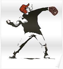 Holden Caulfield Blumen Bomber Poster