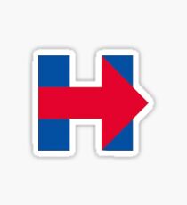 Hillary Clinton Campaign Logo Sticker