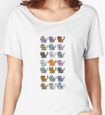 Neko Atsume Feral Druid Todos Women's Relaxed Fit T-Shirt