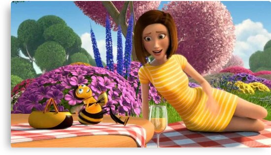 Bee Movie Vanessa Canvas Prints By Sleepingonline Redbubble Bee Movie Vanessa Canvas Prints By Sleepingonline Redbubble