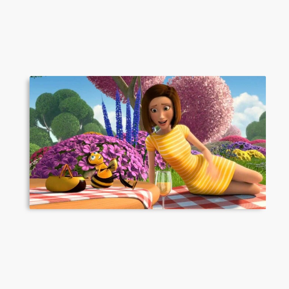 Bee Movie Vanessa Canvas Print By Sleepingonline Redbubble Bee Movie Vanessa Canvas Print By Sleepingonline Redbubble