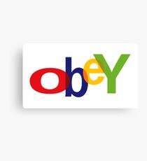 obey Canvas Print