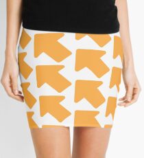 Reddit Upvote Pattern Mini Skirt
