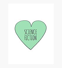 Science Fiction Love Photographic Print