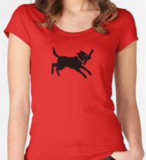 Happy Lab Women's Fitted Scoop T-Shirt