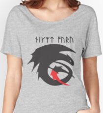 Strike Class Dragon Symbol How to Train Your Dragon HTTYD Women's Relaxed Fit T-Shirt