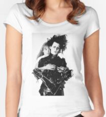 Depp + Ryder / Edward Scissorhands Women's Fitted Scoop T-Shirt
