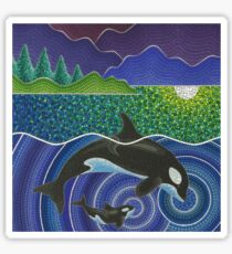 Orca Sonic Love Sticker