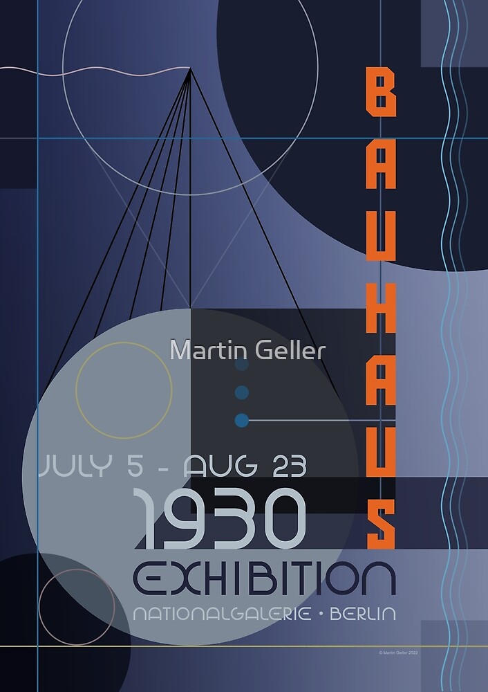 Bauhaus Exhibition Poster XII by BLTV