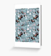 Funny cats in love Greeting Card