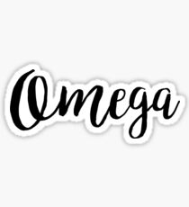 Omega Sticker