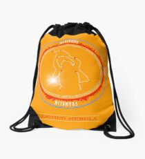 Leather Nebula Drawstring Bag