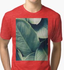NATURE - GREEN - LEAVES - VEGETATION Tri-blend T-Shirt