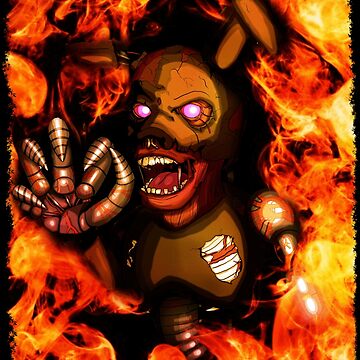 60 WITHERED CHICA JUMPSCARE 2016 FNAF Five Nights at Freddy's card