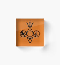 percy jackson olympus Acrylic Block