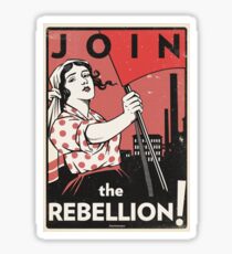 Join the Rebellion! (Vector Recreation) Sticker