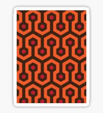 Overlook Hotel Carpet The Shining Sticker