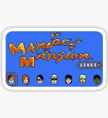 Maniac Mansion (NES) Sticker