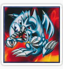 smal blue toon Sticker