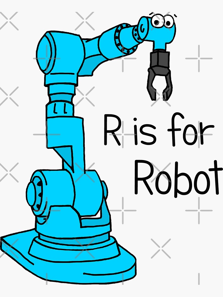 R is for Robot by AdrienneBody