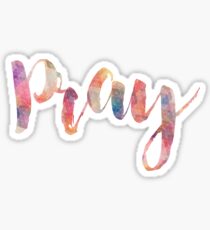 Pray Sticker