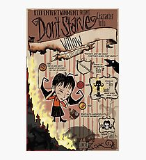 Don't Starve- Willow Photographic Print