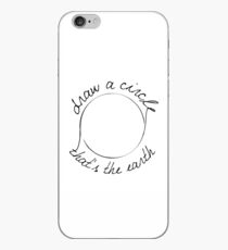 Draw a Circle iPhone Case