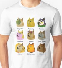 A Brief History of Doge Artists Unisex T-Shirt