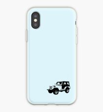 Jugendlicher Wolf - Stiles Jeep iPhone-Hülle & Cover