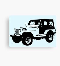 Teen Wolf - Stiles' Jeep Canvas Print