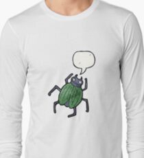 cartoon giant beetle Long Sleeve T-Shirt